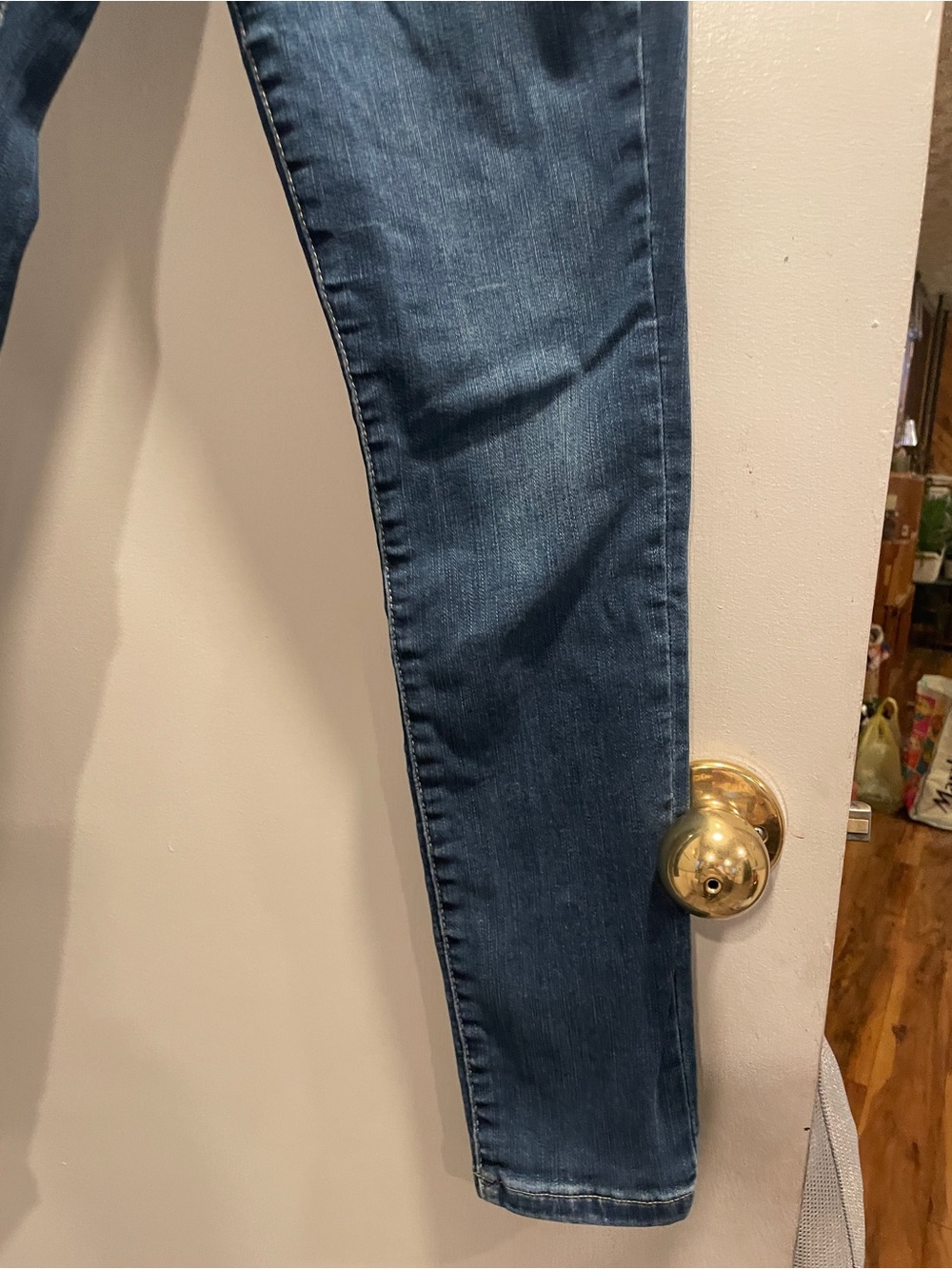 Arizona Jean Co. Dark Wash Denim Jeans size 11 juniors - Picture 3 of 8